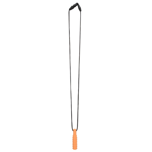 (Orange) Siliconen Speekselketting Blauw