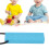 (Blue) Blue Silicone Teether Baby Necklace 5