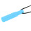 (Blue) Siliconen Speekselketting Blauw 2