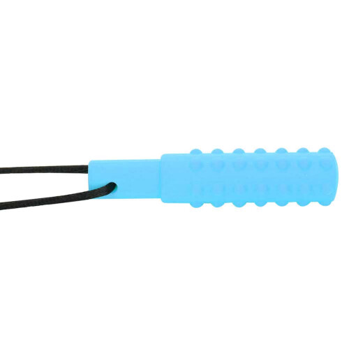 (Blue) Siliconen Speekselketting Blauw 2