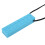 (Blue) Blue Silicone Teether Baby Necklace 3