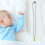 (Green) 5 Colors Silicone Baby Teether Necklace Blue 5