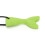 (Green) Silicone Fish Tail Teether Baby Chewing Pendant Purple 3