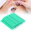 (Green) 200x Wimpern-Pinsel aus Baumwolle grün 4