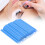 (Blue) 200x Wimpern-Pinsel aus Baumwolle grün 4
