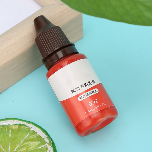 (Red) Tattoo Ink Pigment Eyebrow Lips Liner Red 2