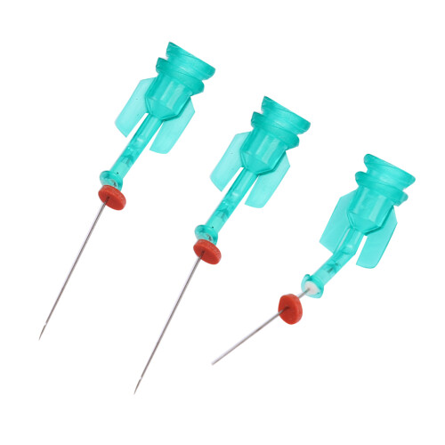 (25mm Green) 3x Dental Endo Spülkanüle 25mm Grün