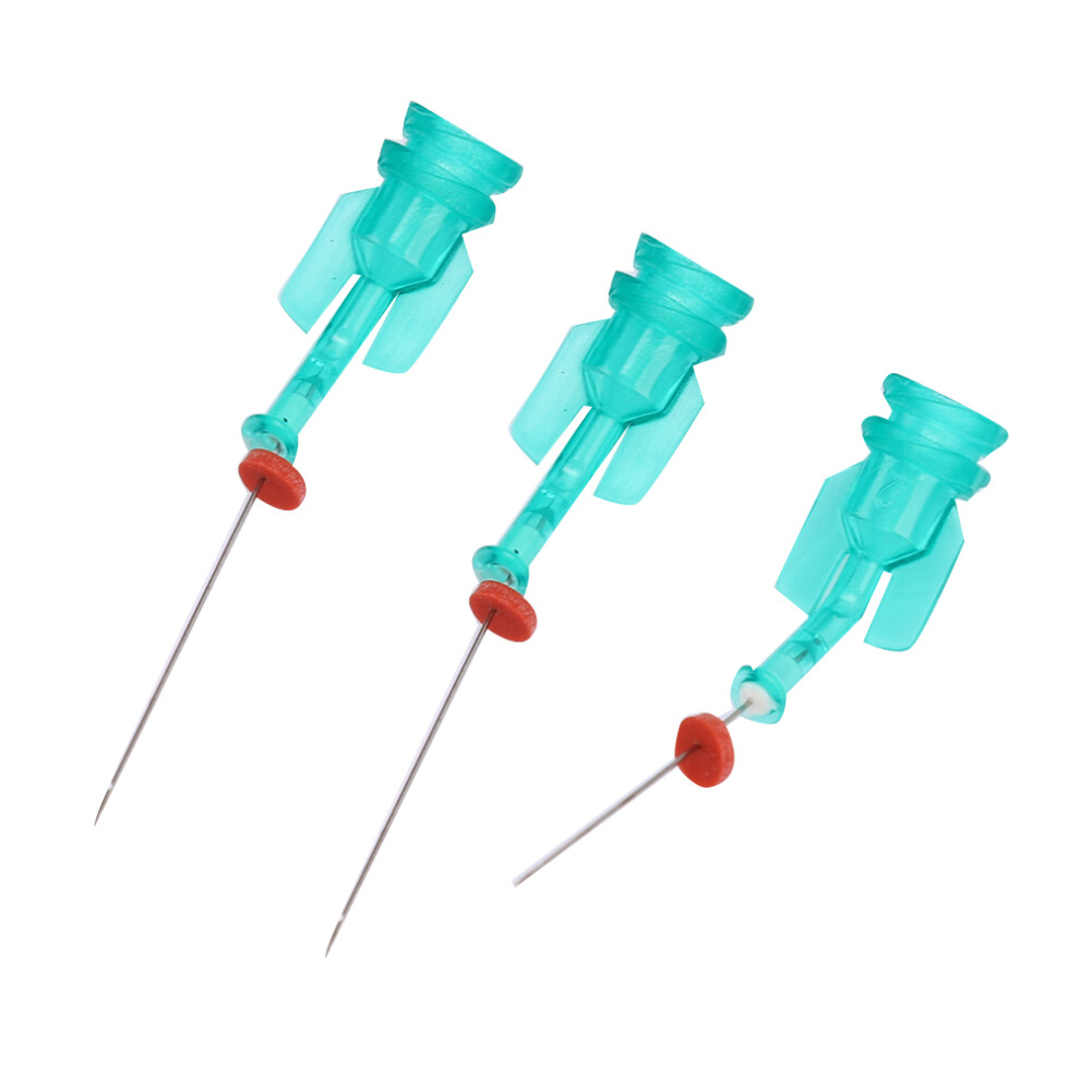 Green (25Mm ) 3Pcs Dental Endo Irrigation Needle 25Mm