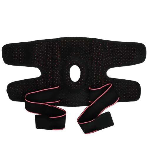 (Black + Pink) Knee Brace with Side Stabilizers Black Pink