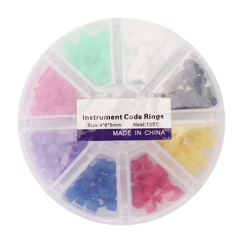 160pcs Dental Color Code Rings Autoclavable Orthodontic