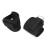 (Black) Black Ankle Strap D Ring for Cable Machines 2