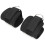(Black) Black Ankle Strap D Ring for Cable Machines 3