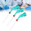 (25mm Green) 3x Dental Endo Spülkanüle 25mm Grün 5
