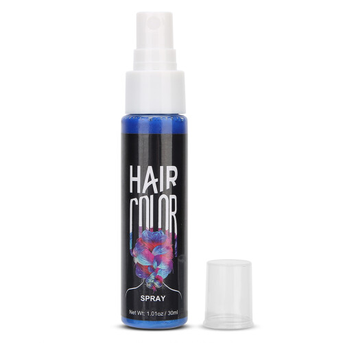(Blue) Haarfarbe-Spray 30ml temporär weiß (DIY) 1