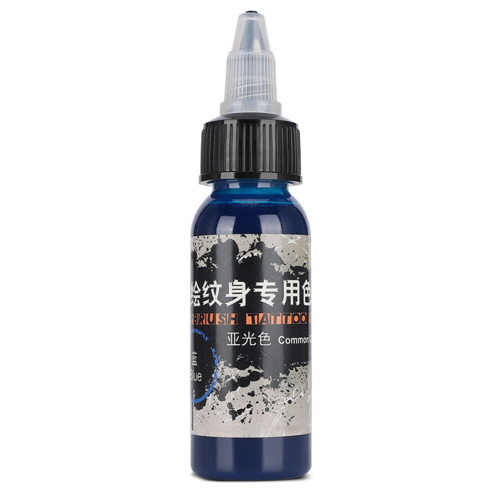 Blue,Green (Blue) 30Ml Matte Waterproof Tattoo Ink Pigment Green