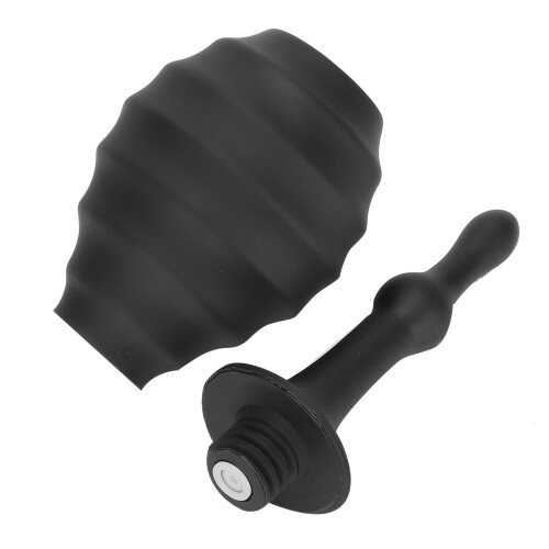 (M2) Silikon-Analdusche mit flexiblem Sicherheitsbeutel M1 2