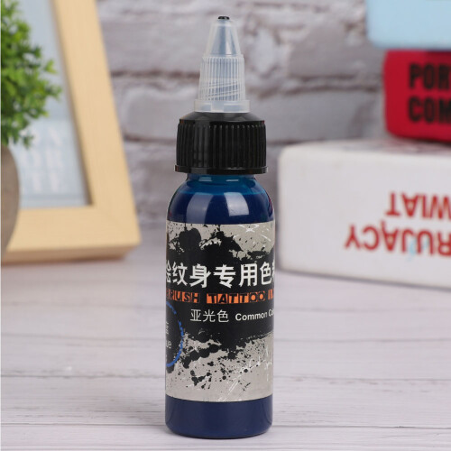 (Blue) 30ml Matte Tattoo-Farbe Grün wasserfest 2