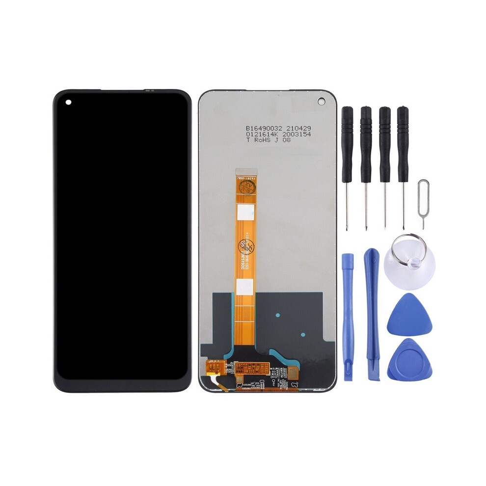 Compatible With Oppo Realme Narzo 2020 Mobile Phone Screen Assembly Lcd Display Integrated Inner And Outer Screen Black 6935161334661