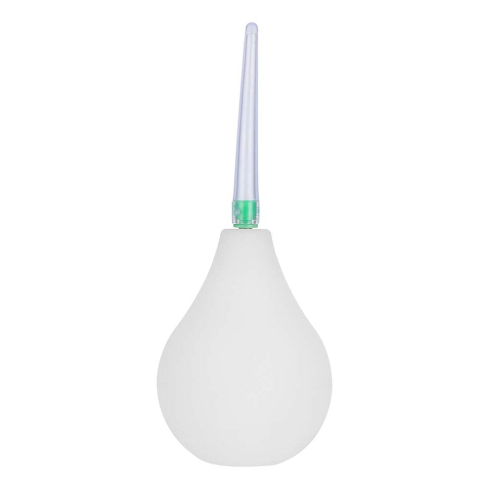 White 224Ml Silicone Anal Vaginal Douche Enema Cleaner