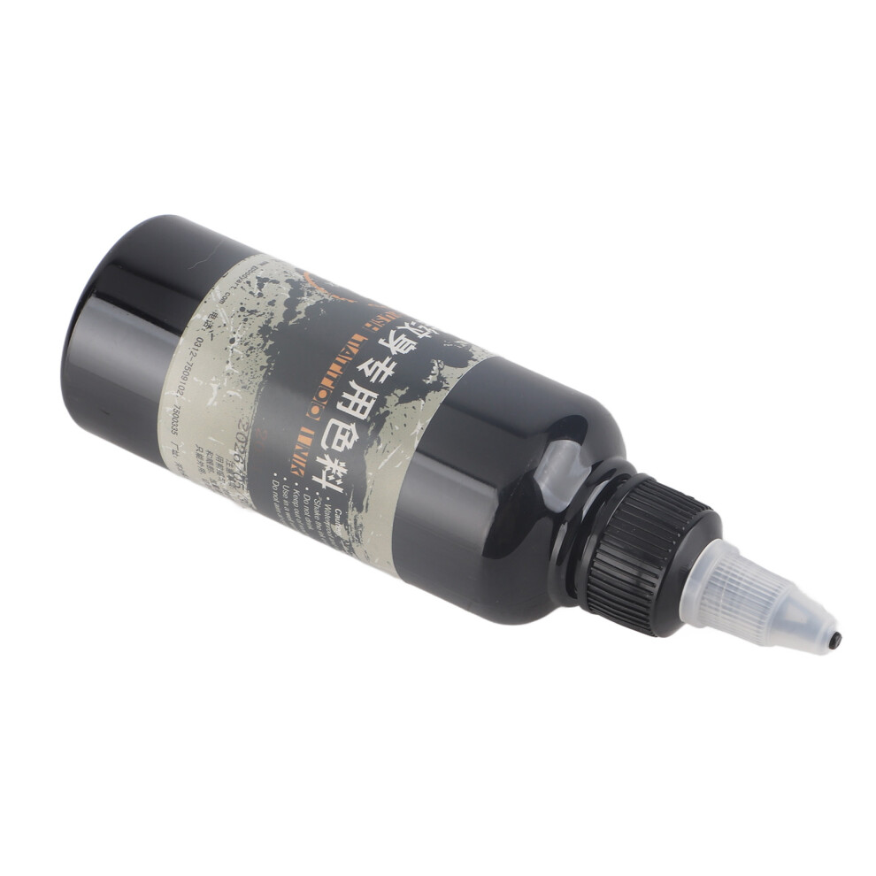(Black) 100ml Disposable Matte Tattoo Ink Airbrush Blue