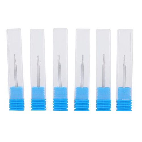 (1.4mm) 6 Stk Wolframstahl Nail Art Drillbits Elektrisch 1,4mm