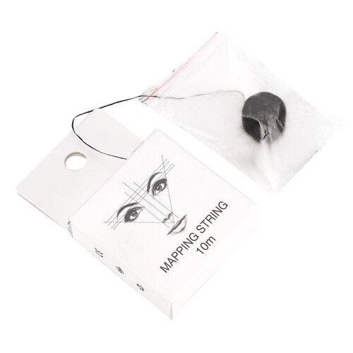 (Pre Inked Mapping String) 10m Pre-Inked Microblading Eyebrow Marker Thread