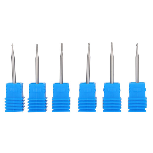 (1.4mm) 6 Stk Wolframstahl Nail Art Drillbits Elektrisch 1,4mm 1