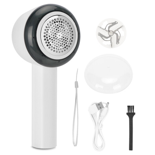 (White) USB Pluisverwijderer Schoonmaker Wit