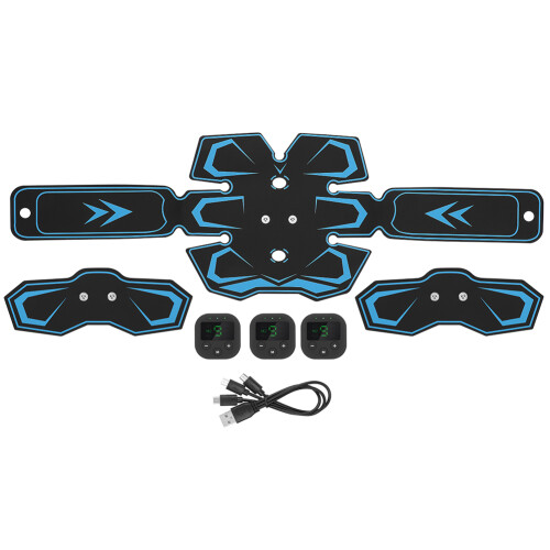 3x EMS Abdomen Trainer Vibration Massager