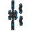 3x EMS Abdomen Trainer Vibration Massager 3