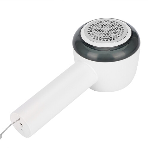 (White) USB Pluisverwijderer Schoonmaker Wit 2