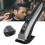(US Plug) Waterproof Rechargeable Hair Trimmer Clipper 5