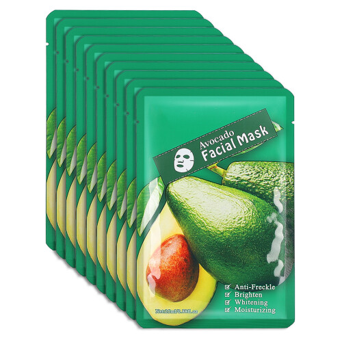 Maschera Viso al Burro di Karitae 10pz 1