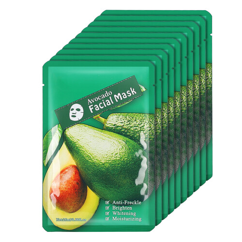 Maschera Viso al Burro di Karitae 10pz 2