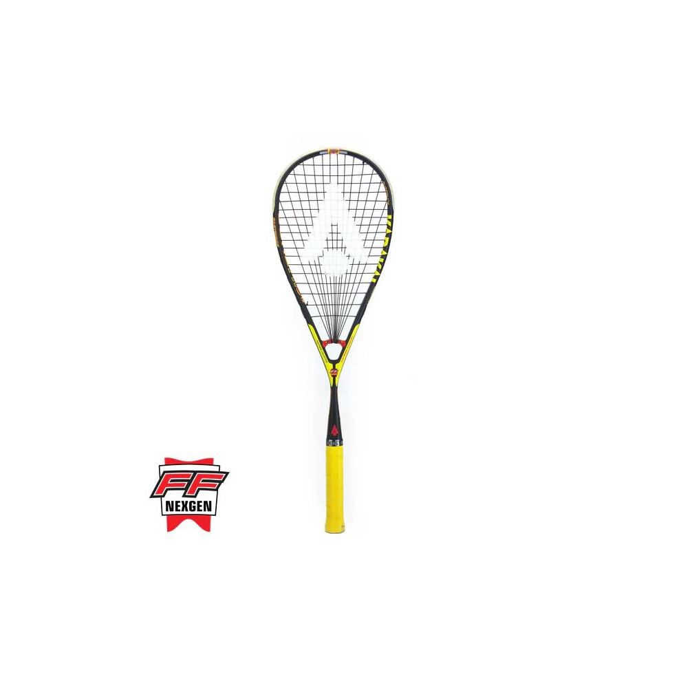 Karakal Core Pro 2.1 Squash Racket 120G Hot Zone 120 String Adjustable Power