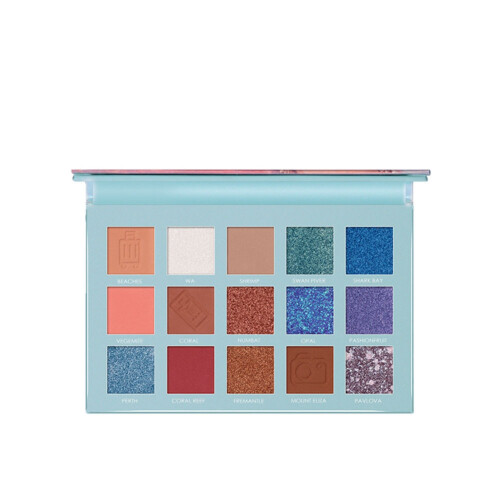(#3) 15-farbig matte Glanz-Augenshadow-Puder lang haltend