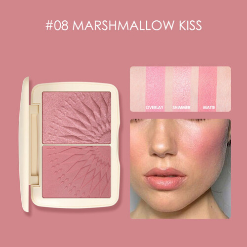 (#8) Matte Waterproof Blush Shading Powder #5 1