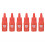 6tlg. Lippenstift-Set mit Flakon-Form & Glanz 1