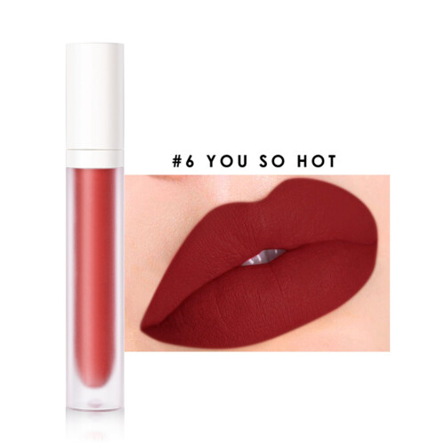 (#6) 9-farbiger langhaltender matte Lipgloss #4 1