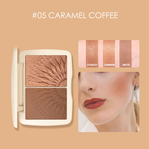(#5) Matte Waterproof Blush Shading Powder #5 1