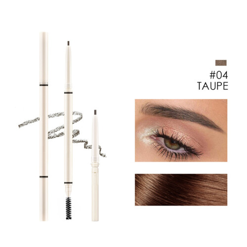 (#4 Triangular Head) Doppelseitiger Augenbrauenstift wasserfest #2 2