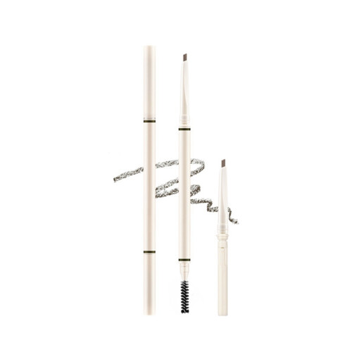 (#4 Round Head) Doppelseitiger Augenbrauenstift wasserfest #2 2
