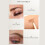 (#2 Triangular Head) Doppelseitiger Augenbrauenstift wasserfest #2 4