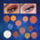 12-farbiges Lidschatten-Pulver-Make-up-Set 4