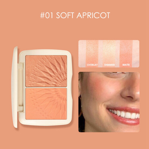 (#1) Matte Waterproof Blush Shading Powder #5 1
