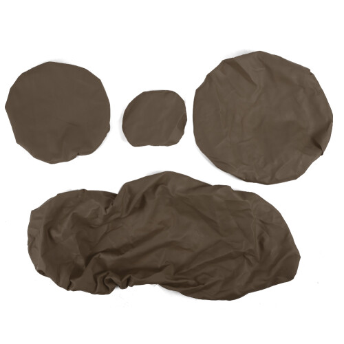 (Gray) PU-Zahnsessel-Abdeckung wasserdicht Grau