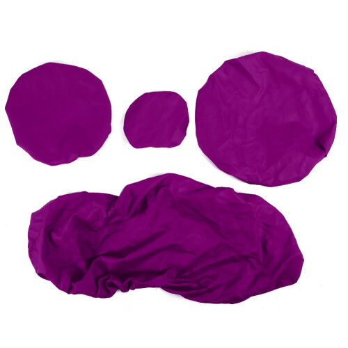 (Purple) PU-Zahnsessel-Abdeckung wasserdicht Grau