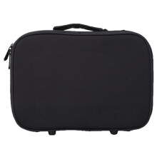 (Black) Portable Multi Functional Barber Scissors Bag Black