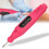 (Rose Red USB) USB-Elektrischer Nageldreher Maniküre-Polierer Set 4