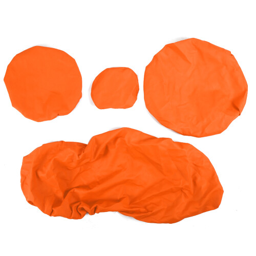 (Orange) PU-Zahnsessel-Abdeckung wasserdicht Grau